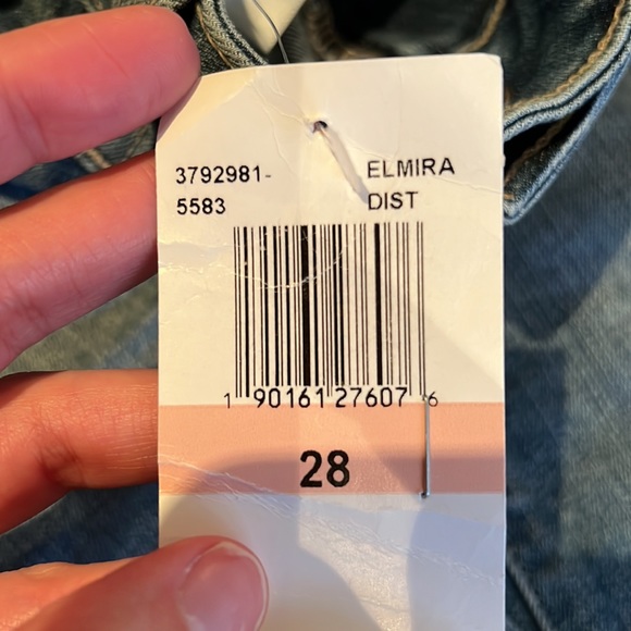 NWT Paige Verdugo Mid Rise Ankle Skinny Elmira Wash Sz 28 - Picture 7 of 7